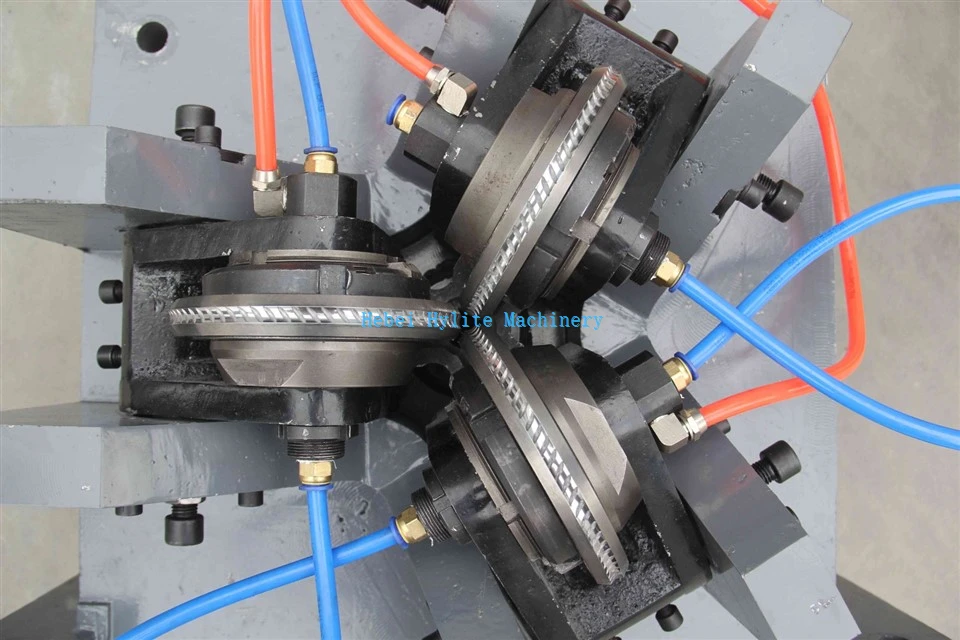 Ribbed rebar machine